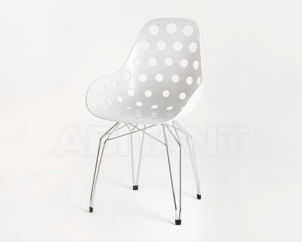 Buy Chair Kubikoff Stolt Design DIAMOND'DIMPLE'CHAIR white