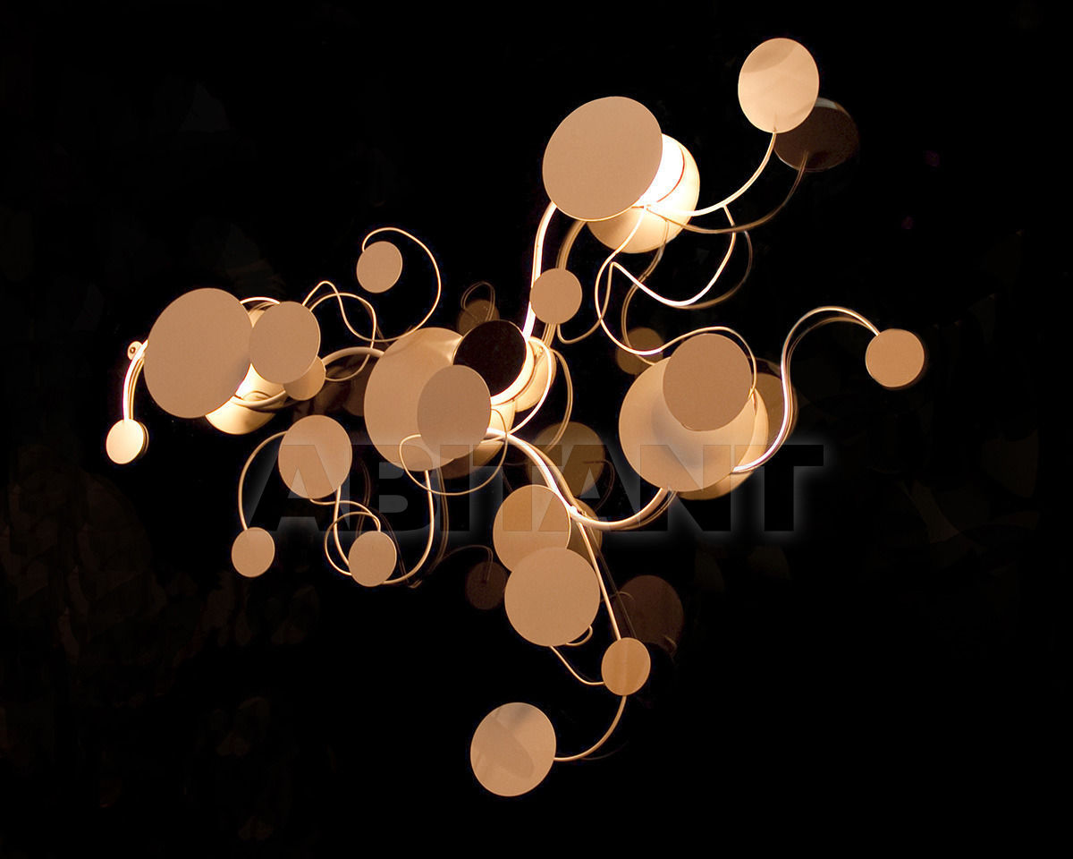 Wall light A102.4 price on request Buy Wall light Art et Floritude Pastille- Round Disk A102.4