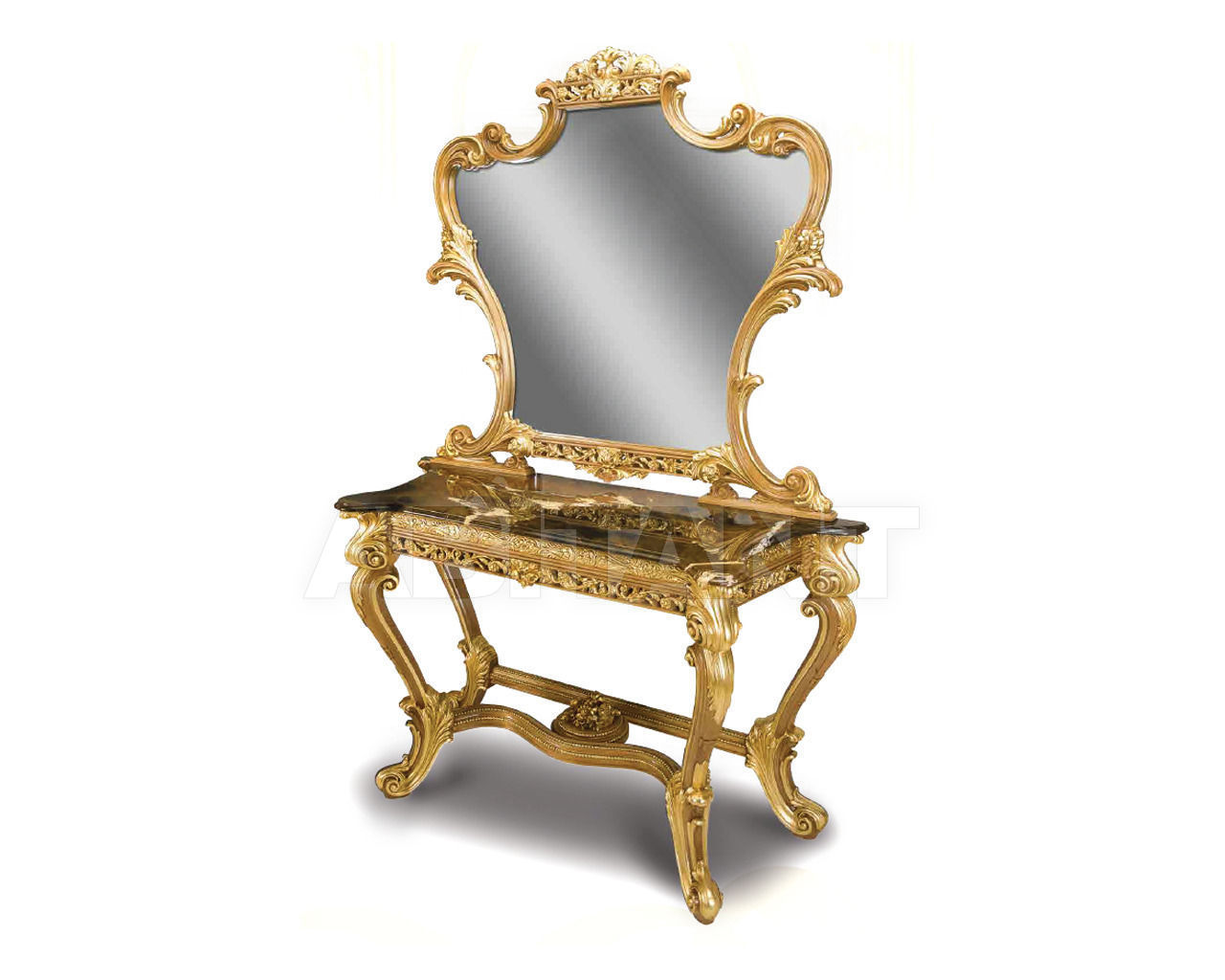 Buy Сomposition Stil Salotti di Origgi Luigi e Figli s.n.c. 2013 ROSES set consolle + mirror