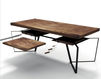 Dining table Caporali srl Italian Iron Lab T125 - tavolo hana Loft / Fusion / Vintage / Retro