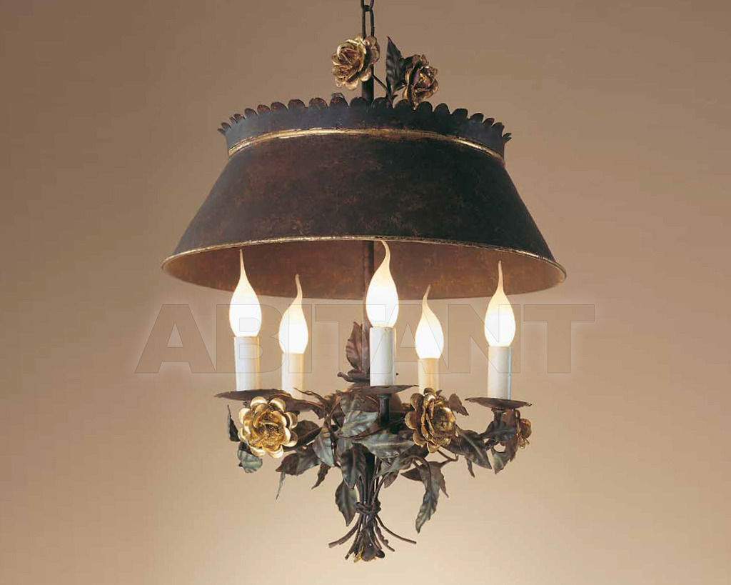 Buy Сhandelier Country Effe.Bi Ferro Battuto Artistico s.r.l. Lighting L-298