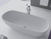 Bath tub Flora Style Lovely Bath DIVA Bianco opaco Minimalism / High-Tech