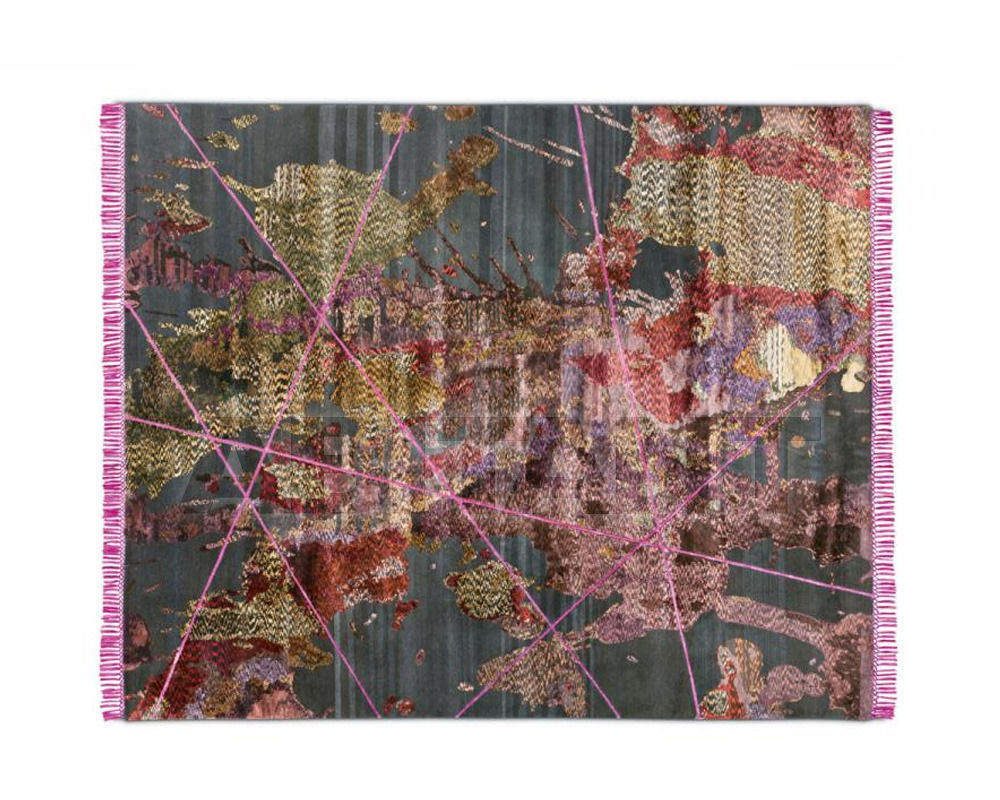 Buy Modern carpet Rug Star The Eco Project ECO Bondage Splash | Random No. 2012 | SilkFringes