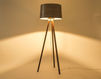 Floor lamp Tom Raffield Ltd Floor Standing TR-HLX-WDFLR-W Contemporary / Modern