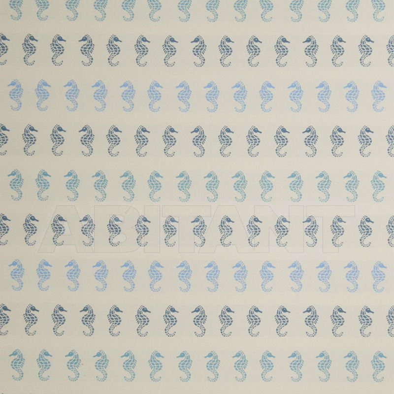 Buy Upholstery  Seahorses Whirlpool Fabricut Color Studio Bella Dura 0202801