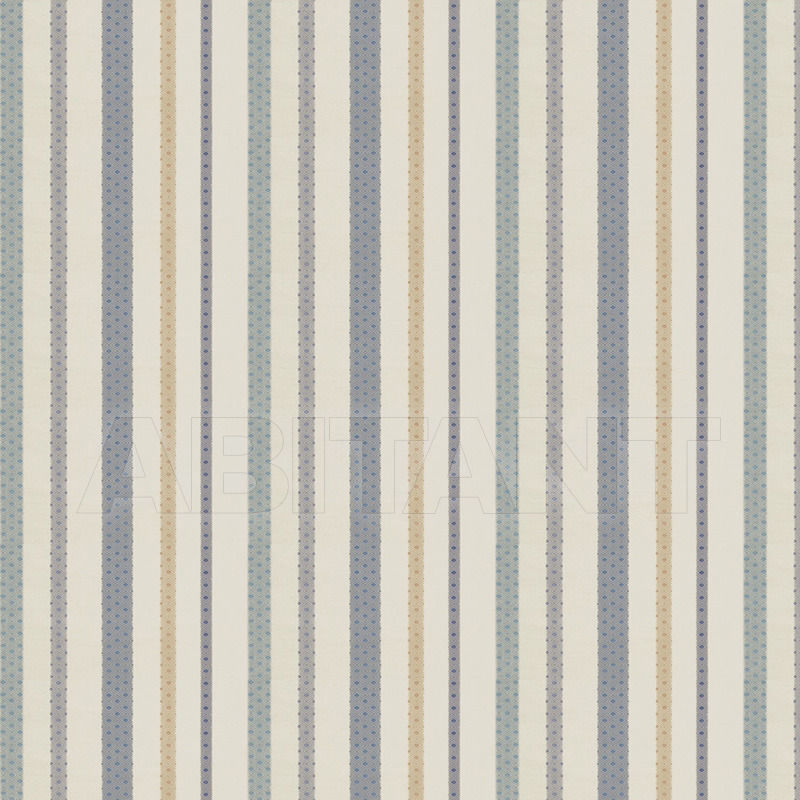 Interior fabric Perez Stripe Ocean 0309402 price on request Buy Interior fabric Perez Stripe Ocean Fabricut Silk Nuances 0309402