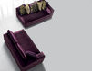 Sofa Richmond RICHMOND LATERALE 193x113/100 2/1 SEDILI Purple Sofa Richmond Zandarin Exellence RICHMOND LATERALE 193x113/100 2/1 SEDILI Classical / Historical