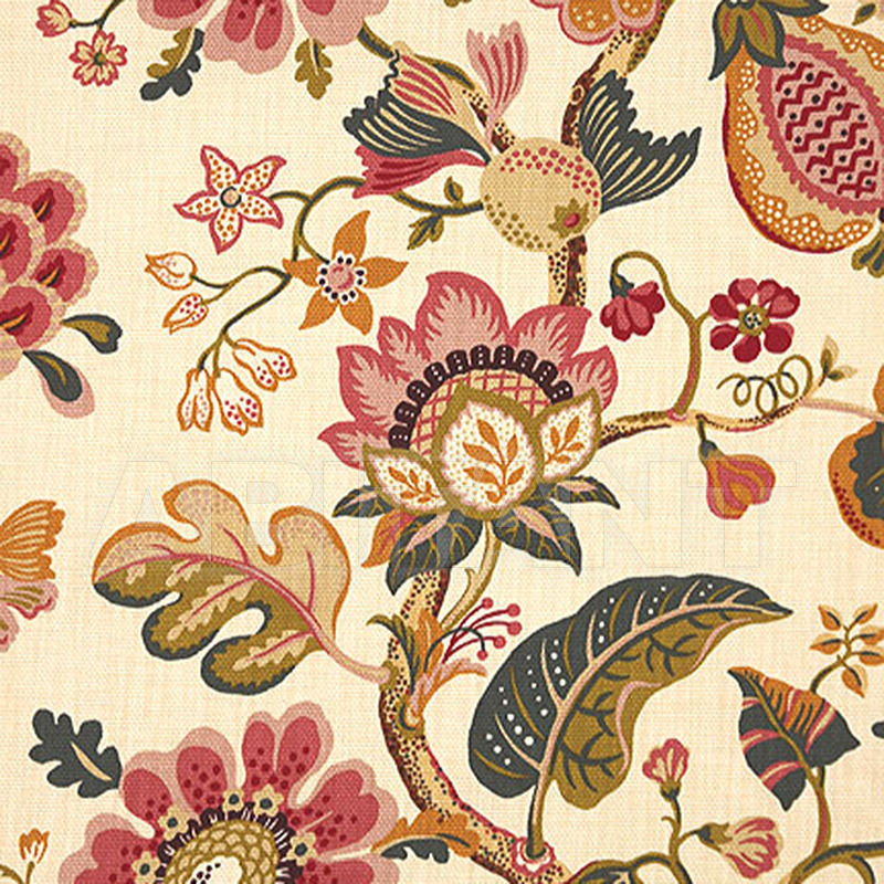 Buy Upholstery Ian Sanderson Skurly Murly HARTREE Moss Rose