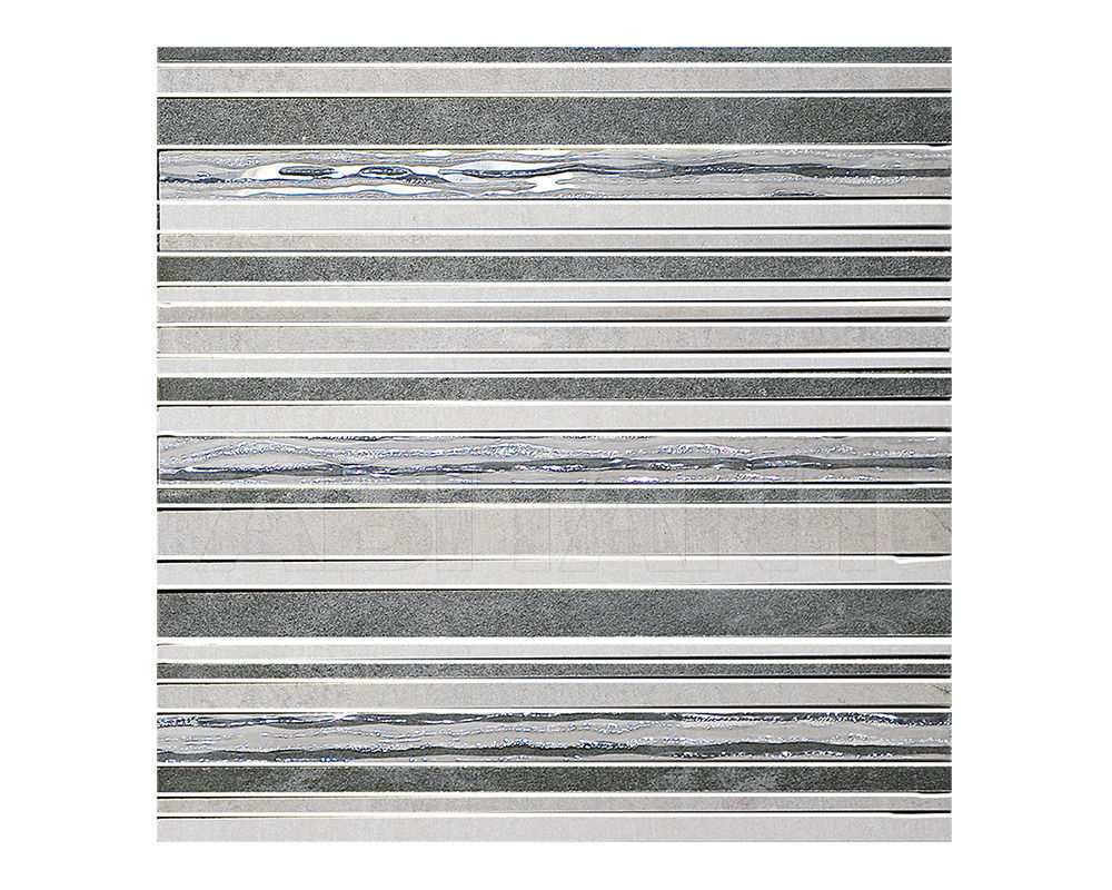 Buy Wall tile Stripes Concrete Silver Ceramiche Brennero Concrete Evolution MOSTRIS