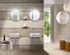 Frieze Minimal Moka Ceramiche Brennero Concrete Evolution MINMO Contemporary / Modern