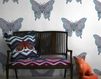 Non-woven wallpaper BUTTERFLY Timorous beasties Darwin wallpaper collection EX/BFLY/PRL/01 Contemporary / Modern