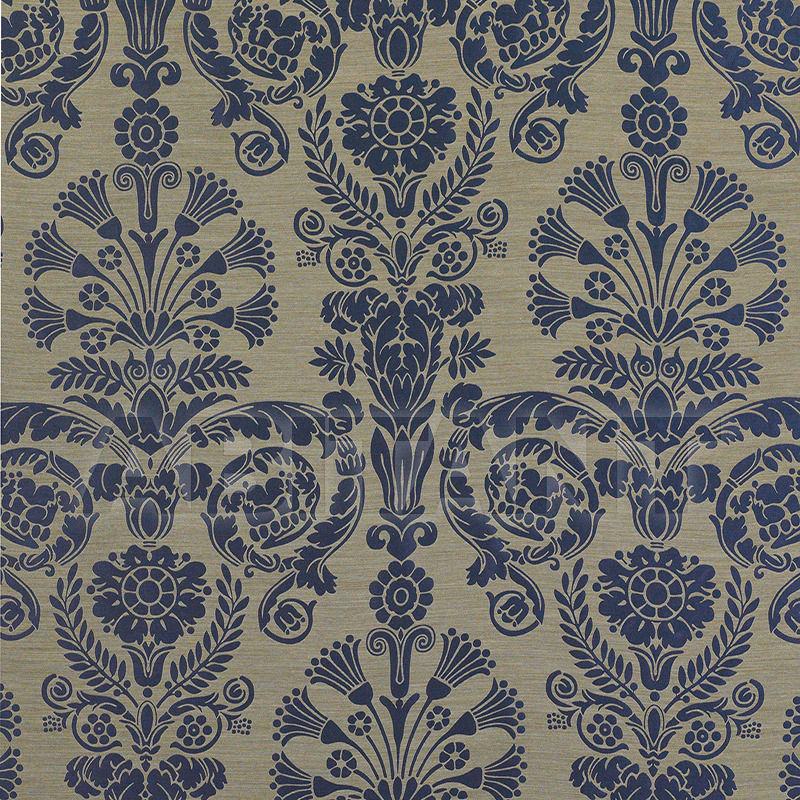 Buy Portiere fabric Persepolis Tabaco/Azul Gastón y Daniela Other Collections GDT 4184 003
